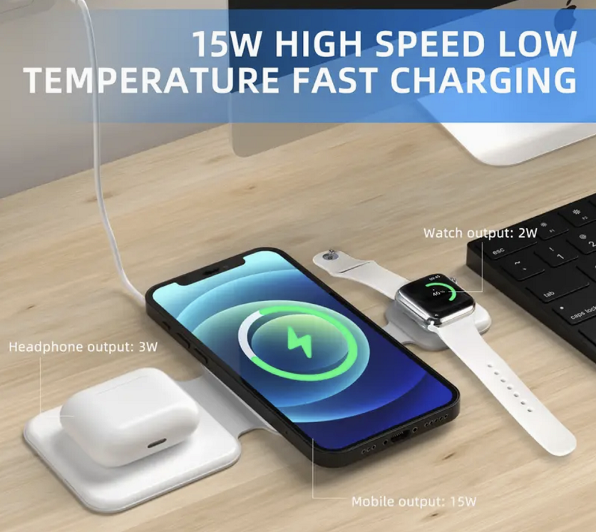 3 in 1 Wireless Charger